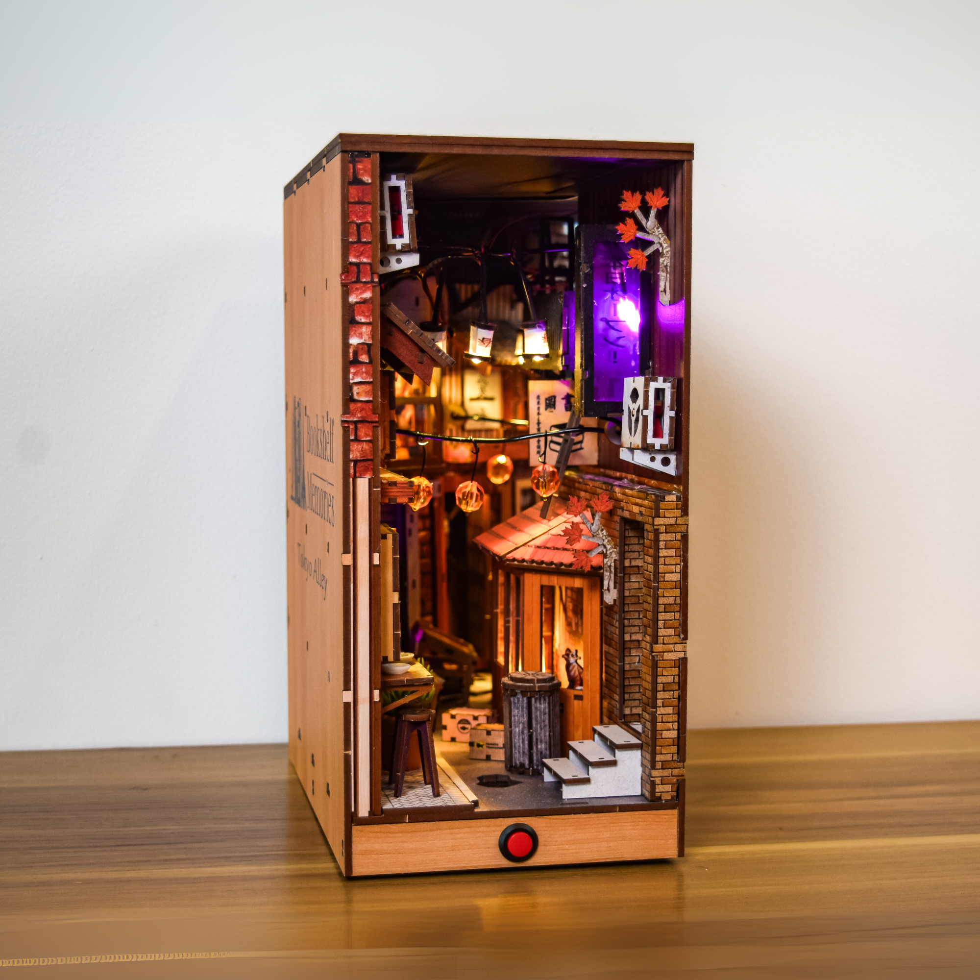 Tokyo Alley 3D DIY Book Nook Kit