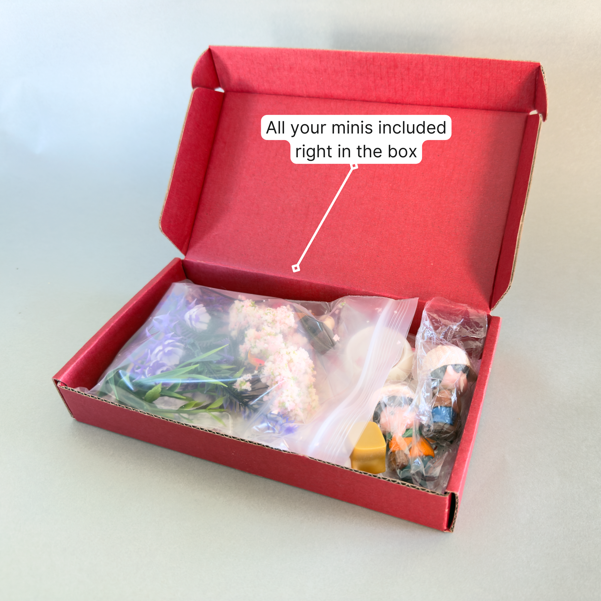 Book Nook Accessories Pack – Sakura Mini Props