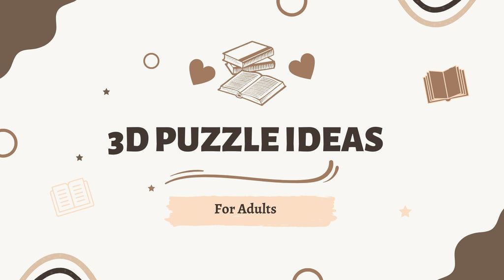 3D Puzzle Ideas for Adults - Bookshelf Memories