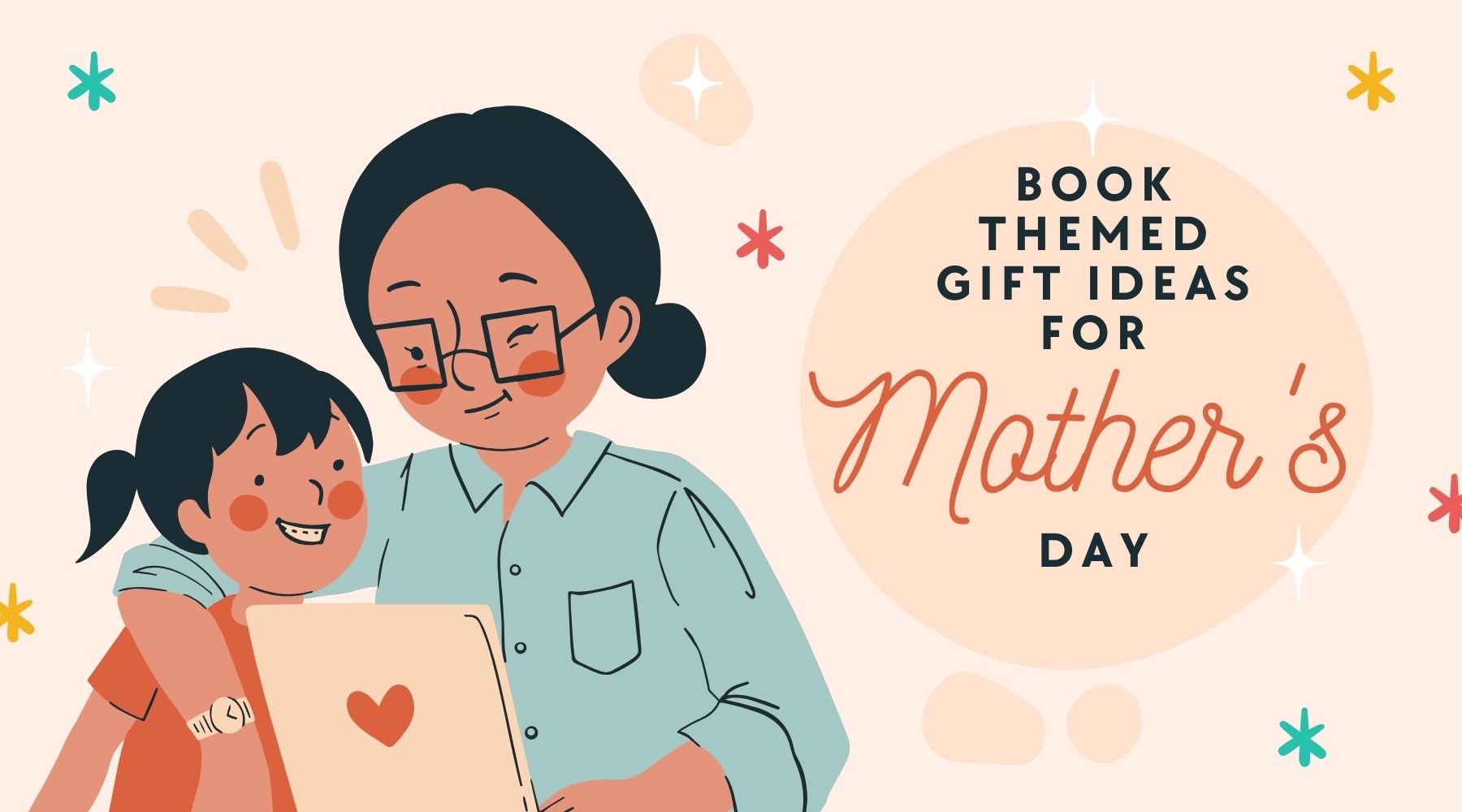 Book Themed Gift Ideas for Mothers Day 2024 - Bookshelf Memories