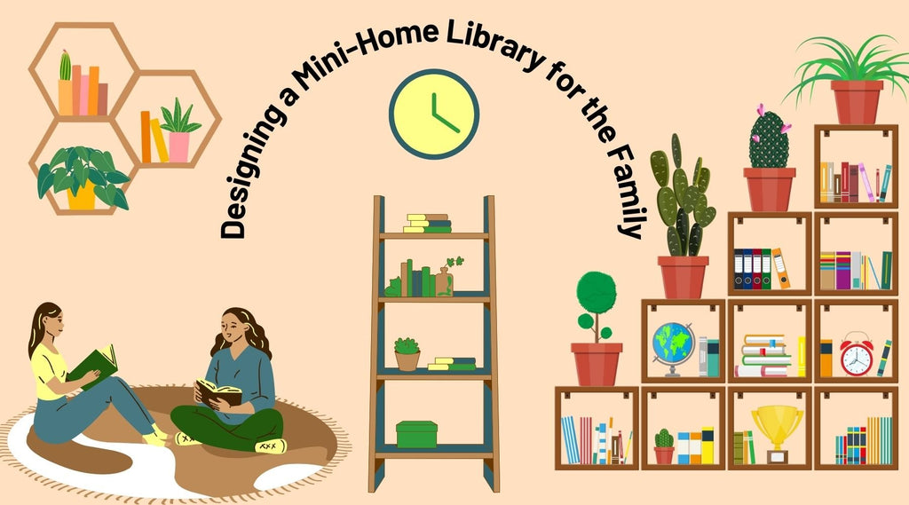 Designing a Mini-Home Library for the Family - Bookshelf Memories