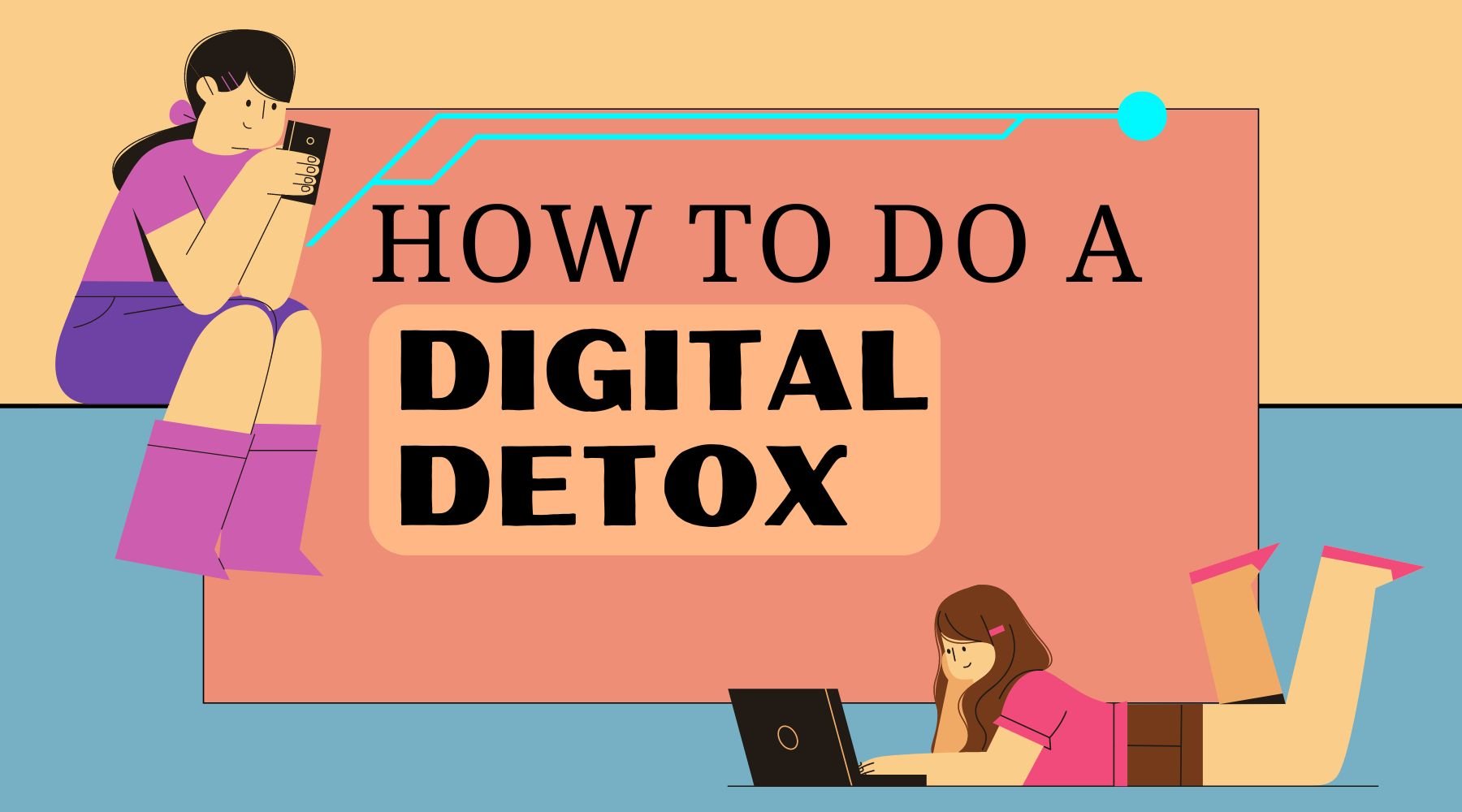 How to Do a Digital Detox - Bookshelf Memories