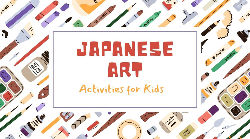Japanese Art Activities for Kids - Bookshelf Memories