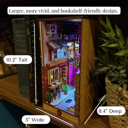 Tokyo Alley Illuminated Book Nook Kit