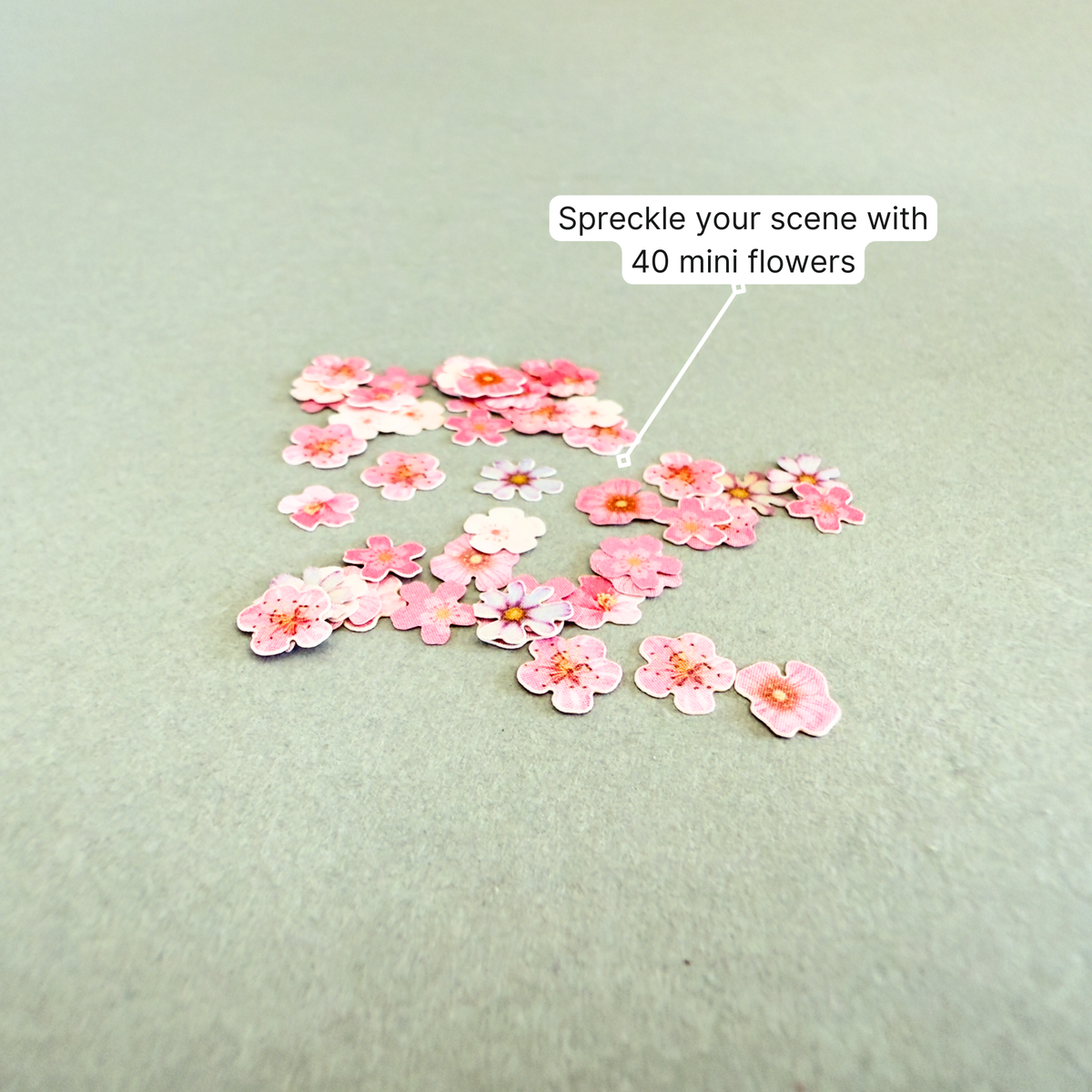 Sakura Mini Book Nook Accessories Pack – Sakura Mini Props – Bookshelf Memories