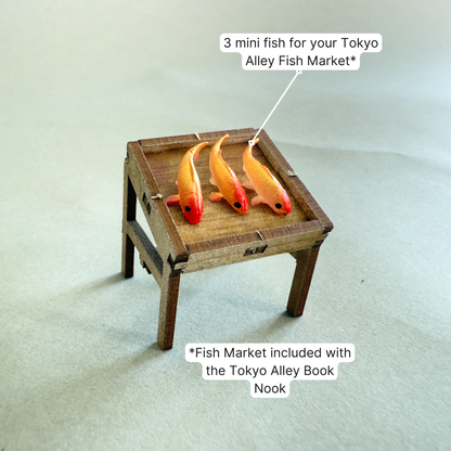 Book Nook Accessories Pack – Sakura Mini Props