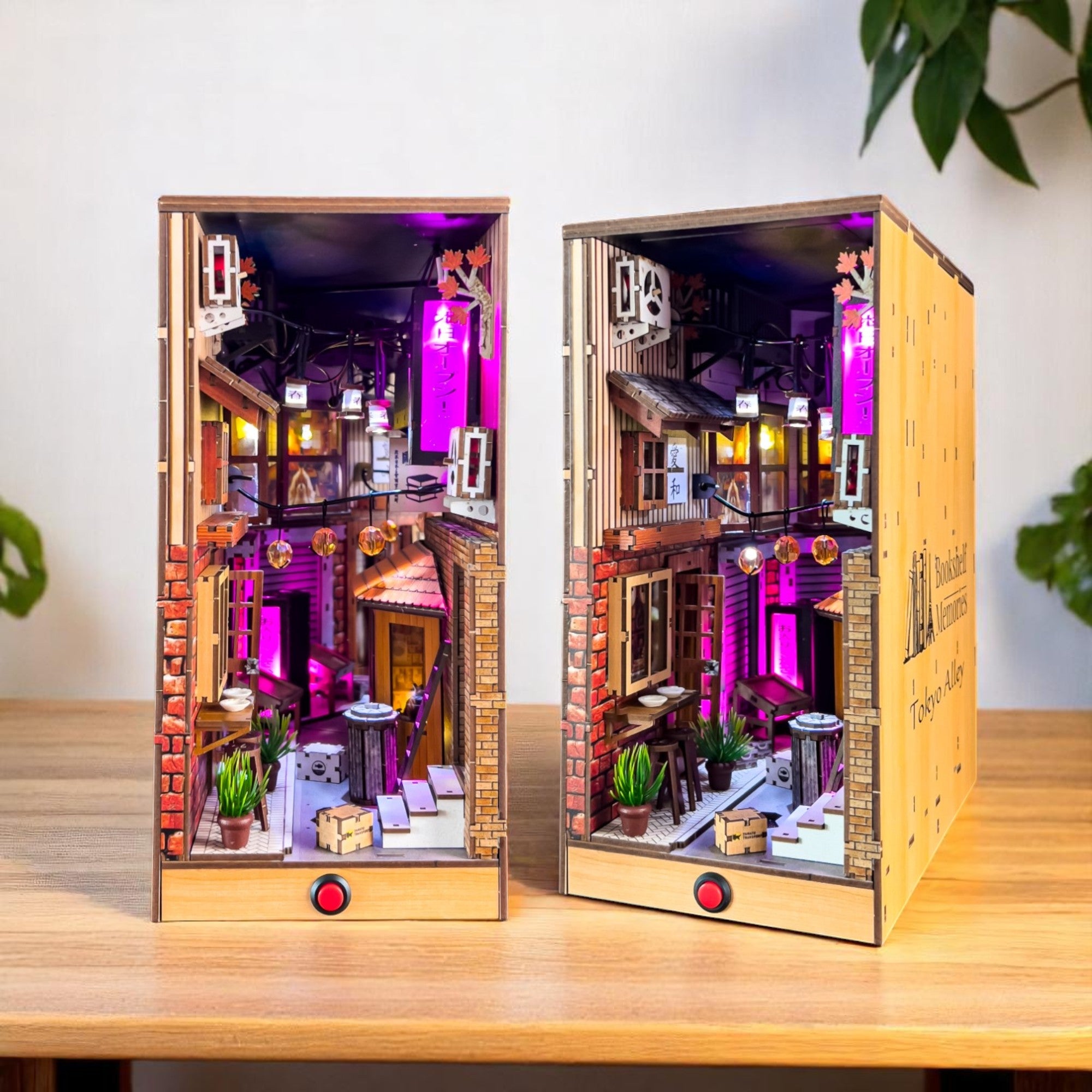 Tokyo Alley Book Nook DIY 3D Kit