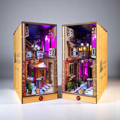 Tokyo Alley Illuminated Book Nook Kit