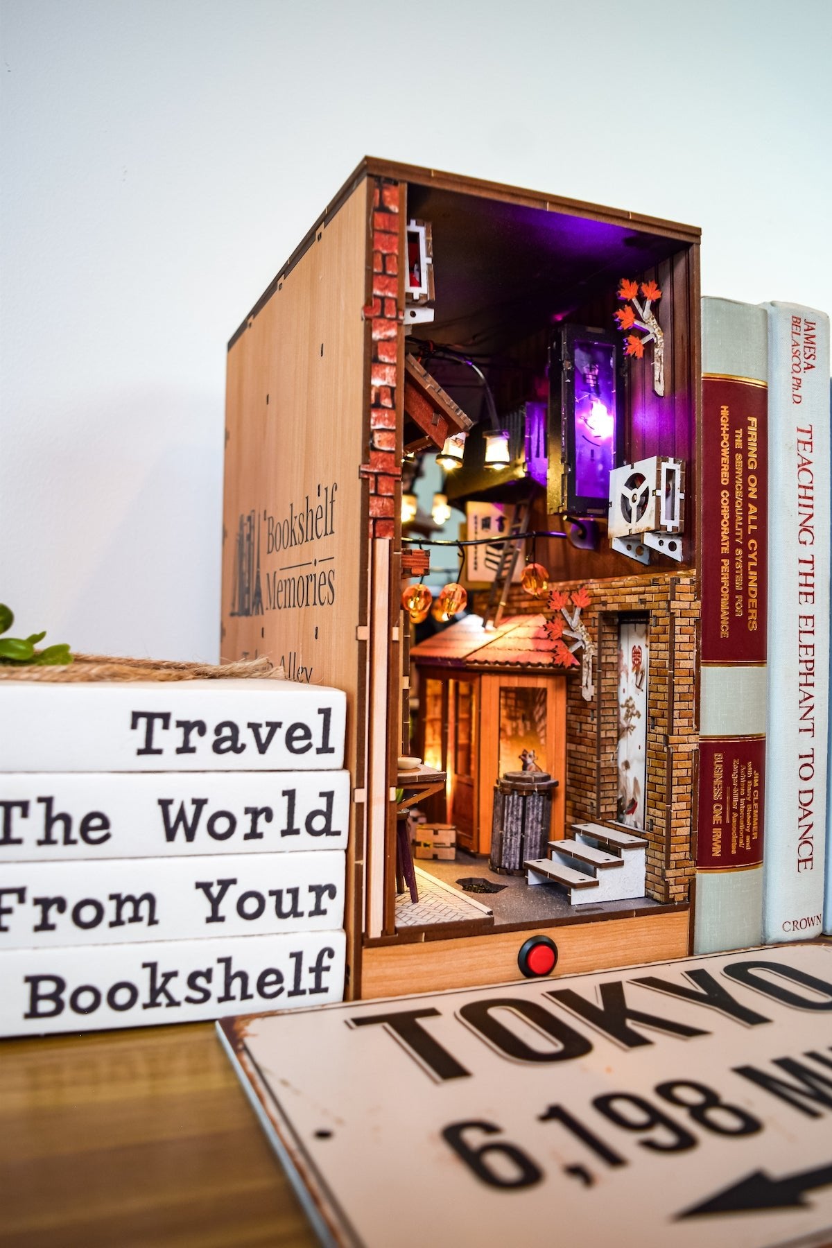 DIY Tokyo Alley | Early Bird | Free shipping | 100% Money Back Gaurantee - Bookshelf Memories - DIY Booknook