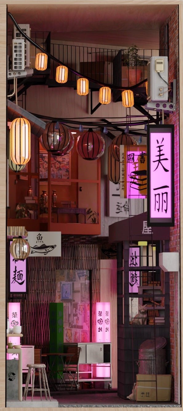 diy book nook tokyo